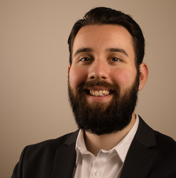 Portrait of BE financial services principal, Noah Barnes.